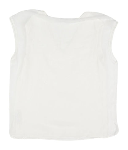 Womens UK Size 8 NEXT Ivory Jersey Blouse