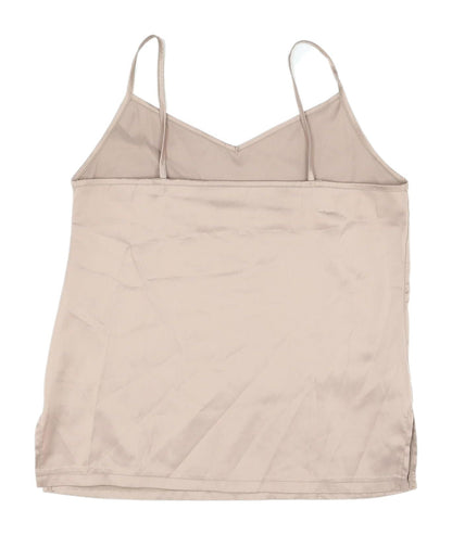 Womens UK Size 10 River Island Beige Camisole Tank