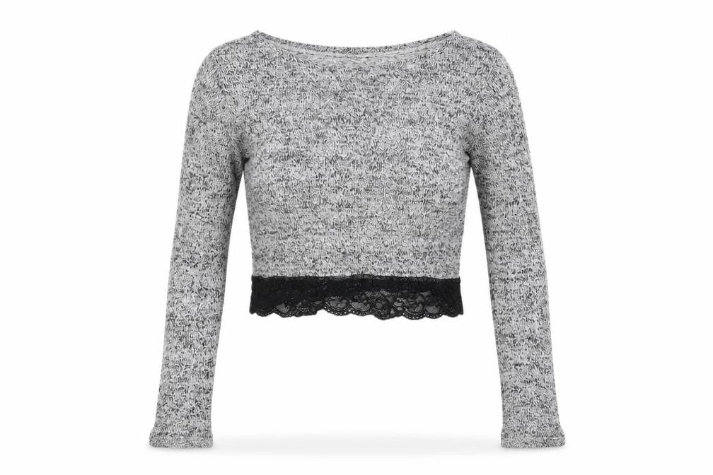 Womens UK Size XS H&M Multicoloured Cropped Blouse