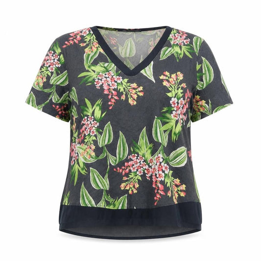 Womens UK Size 12 Marks and Spencer Black Basic T-Shirt