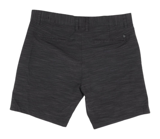 Burnside Men's Grey Chino Shorts - Size 34