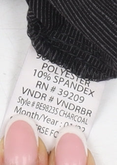 Burnside Men's Grey Chino Shorts - Size 34