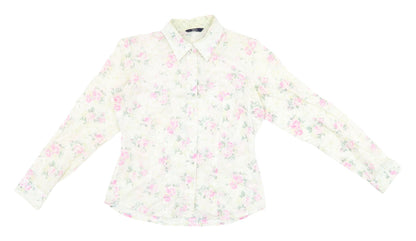 Womens UK Size 10 Marks and Spencer Multicoloured Basic Blouse