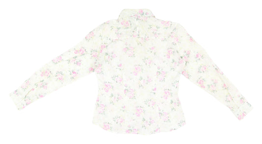 Womens UK Size 10 Marks and Spencer Multicoloured Basic Blouse