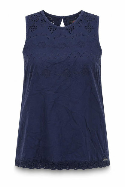 Womens UK Size L Superdry Blue  Tank