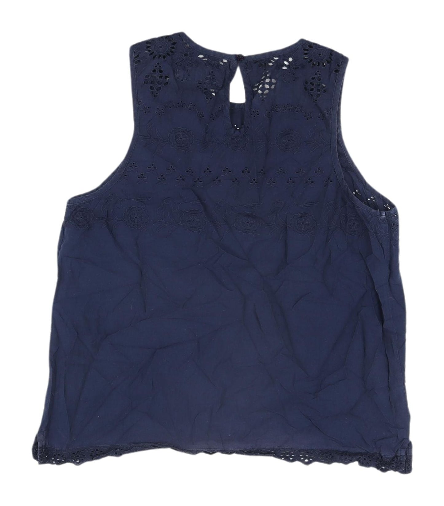 Womens UK Size L Superdry Blue  Tank