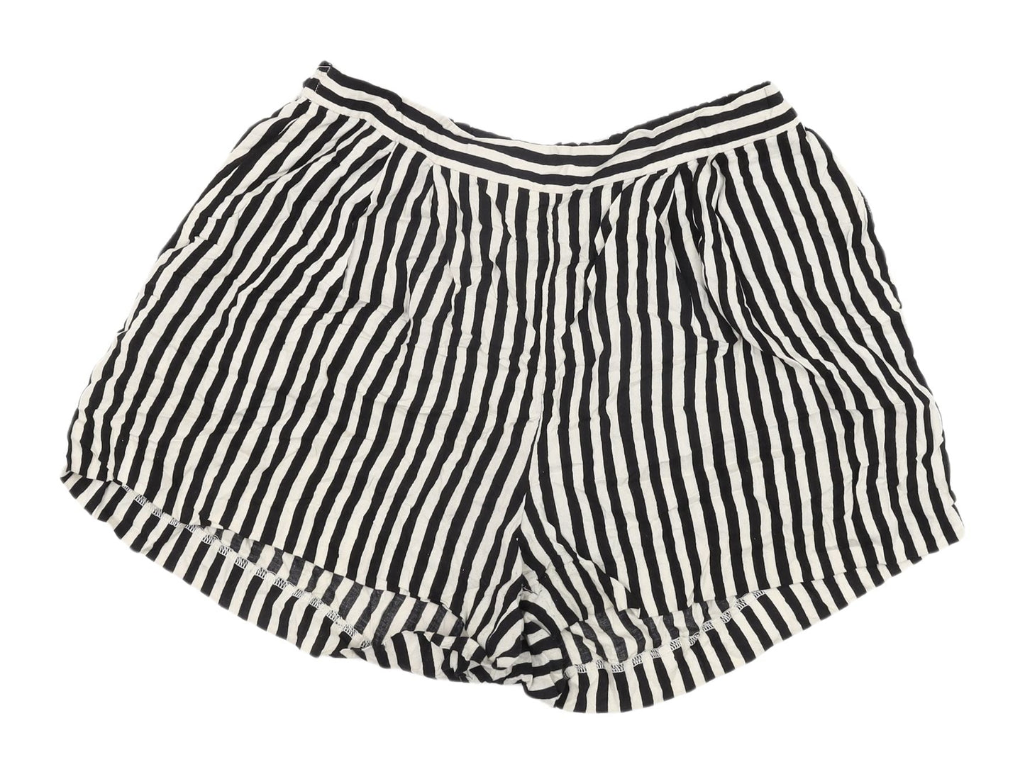 H&M Women's Striped Culotte Shorts