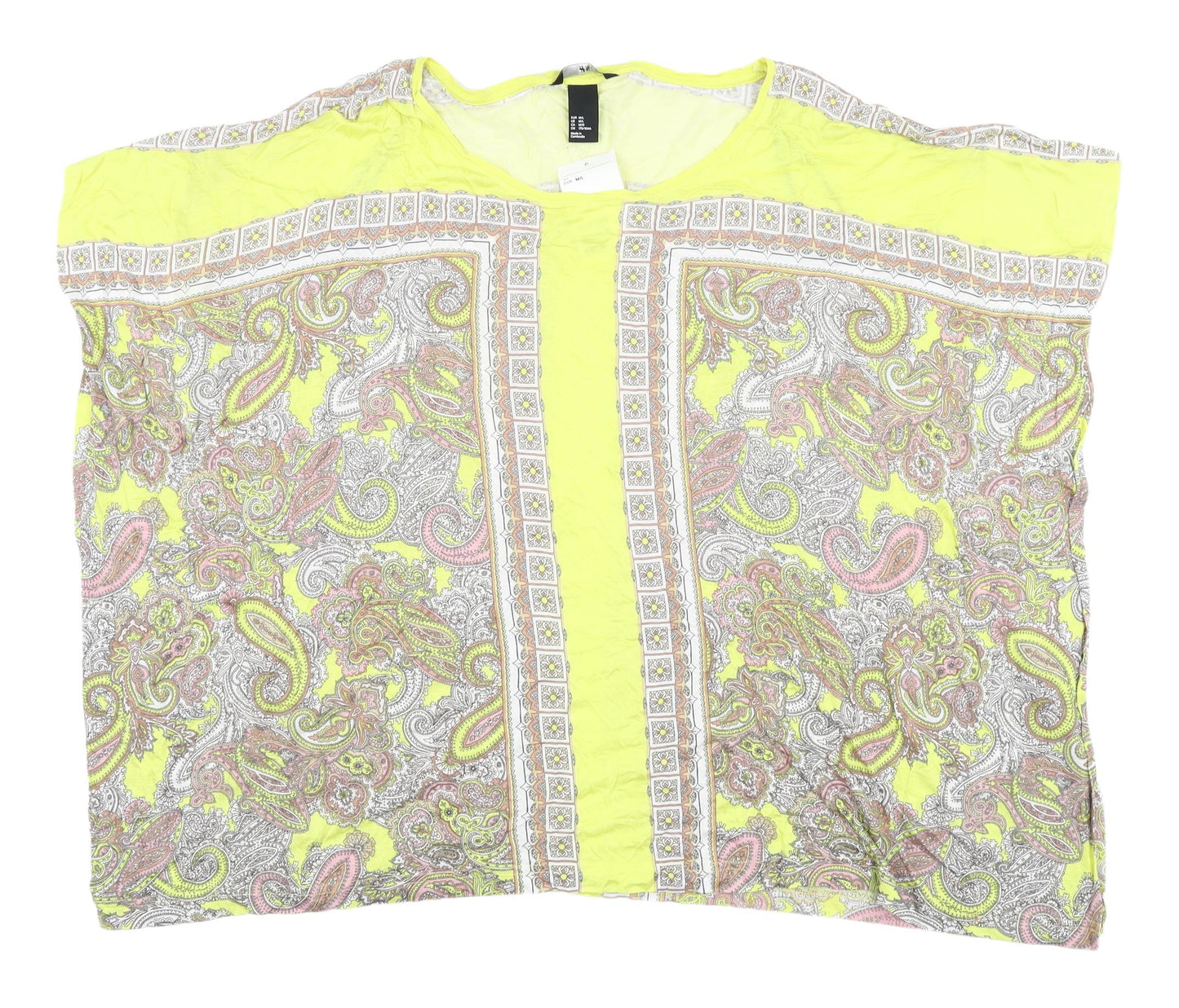 Womens UK Size M/L H&M Multicoloured  Blouse