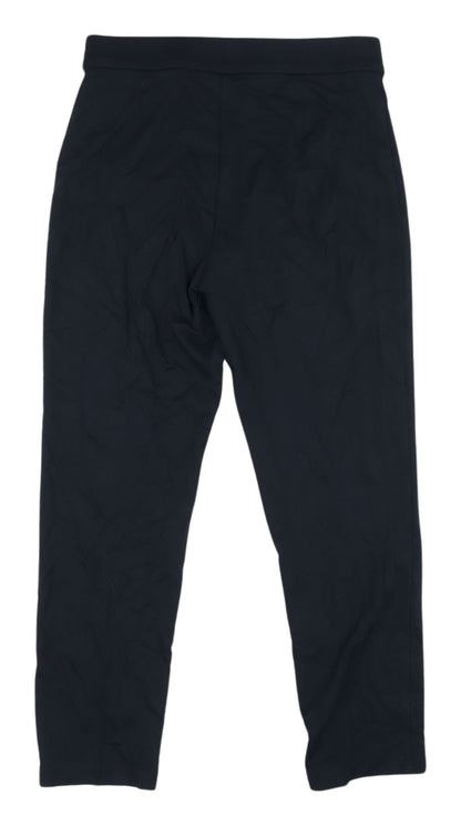 Womens UK Size 10 Marks and Spencer Regular Fit Dress Pants Blue Trousers