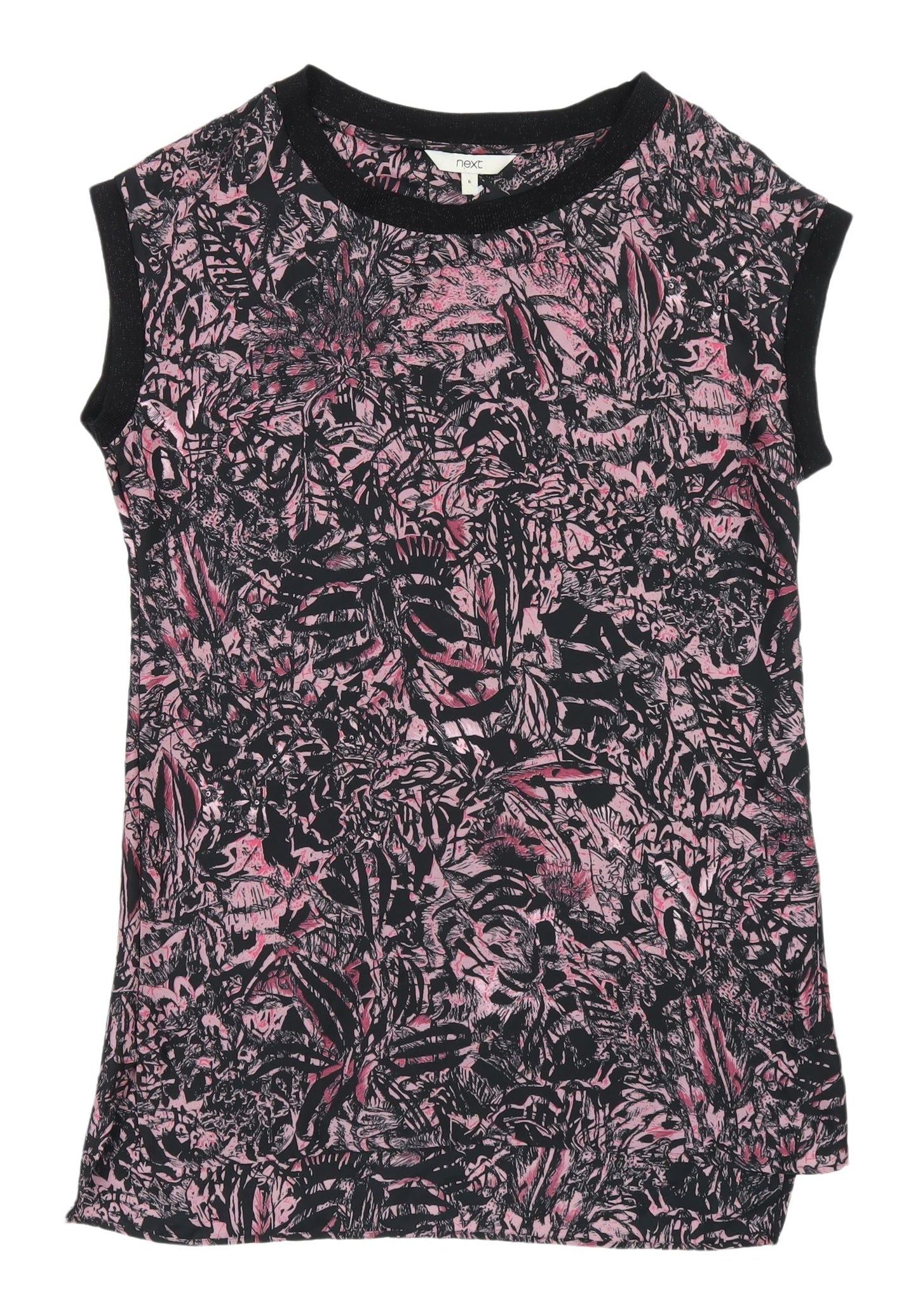 Womens UK Size 6 NEXT Multicoloured Basic Tank