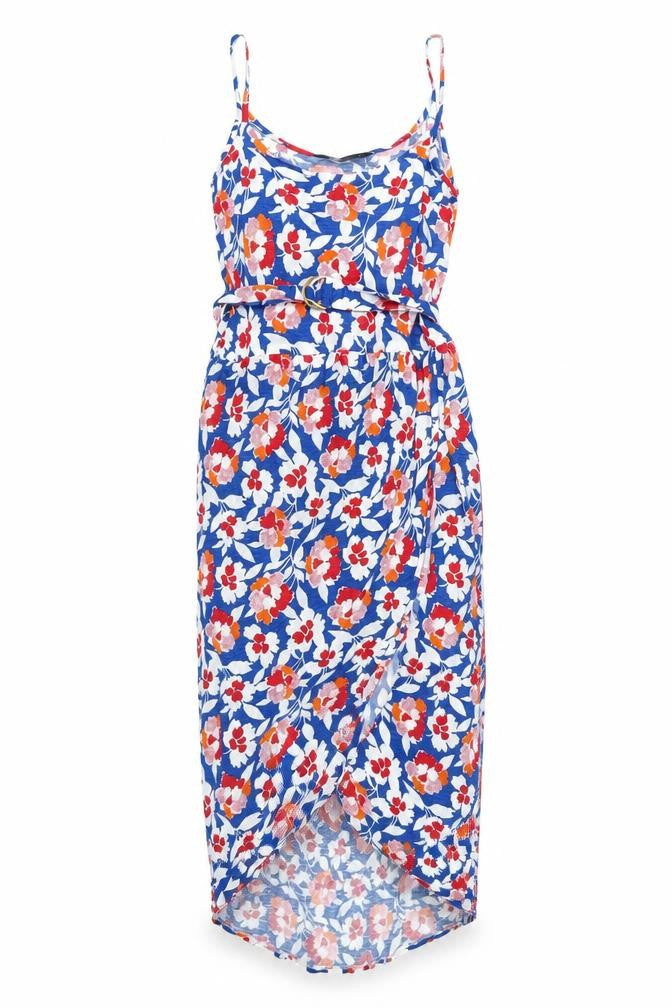 Marks and Spencer Women’s Multicoloured Floral Wrap Dress