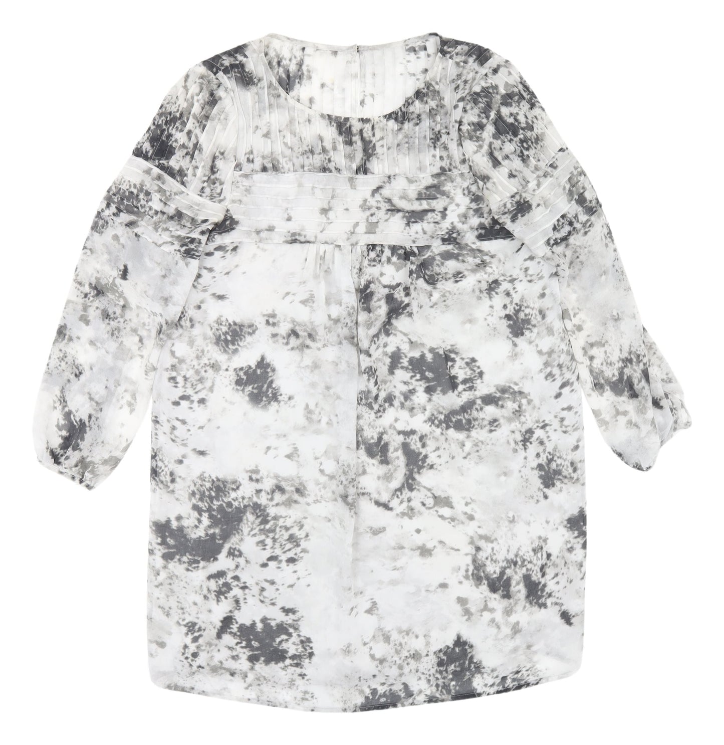 Mint Velvet Women's Grey A-Line Dress Size 12