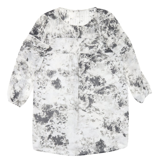 Mint Velvet Women's Grey A-Line Dress Size 12