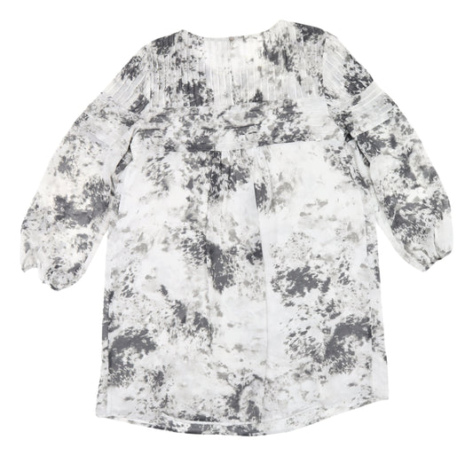 Mint Velvet Women's Grey A-Line Dress Size 12