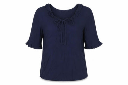 Womens UK Size 8 Marks and Spencer Blue  Blouse