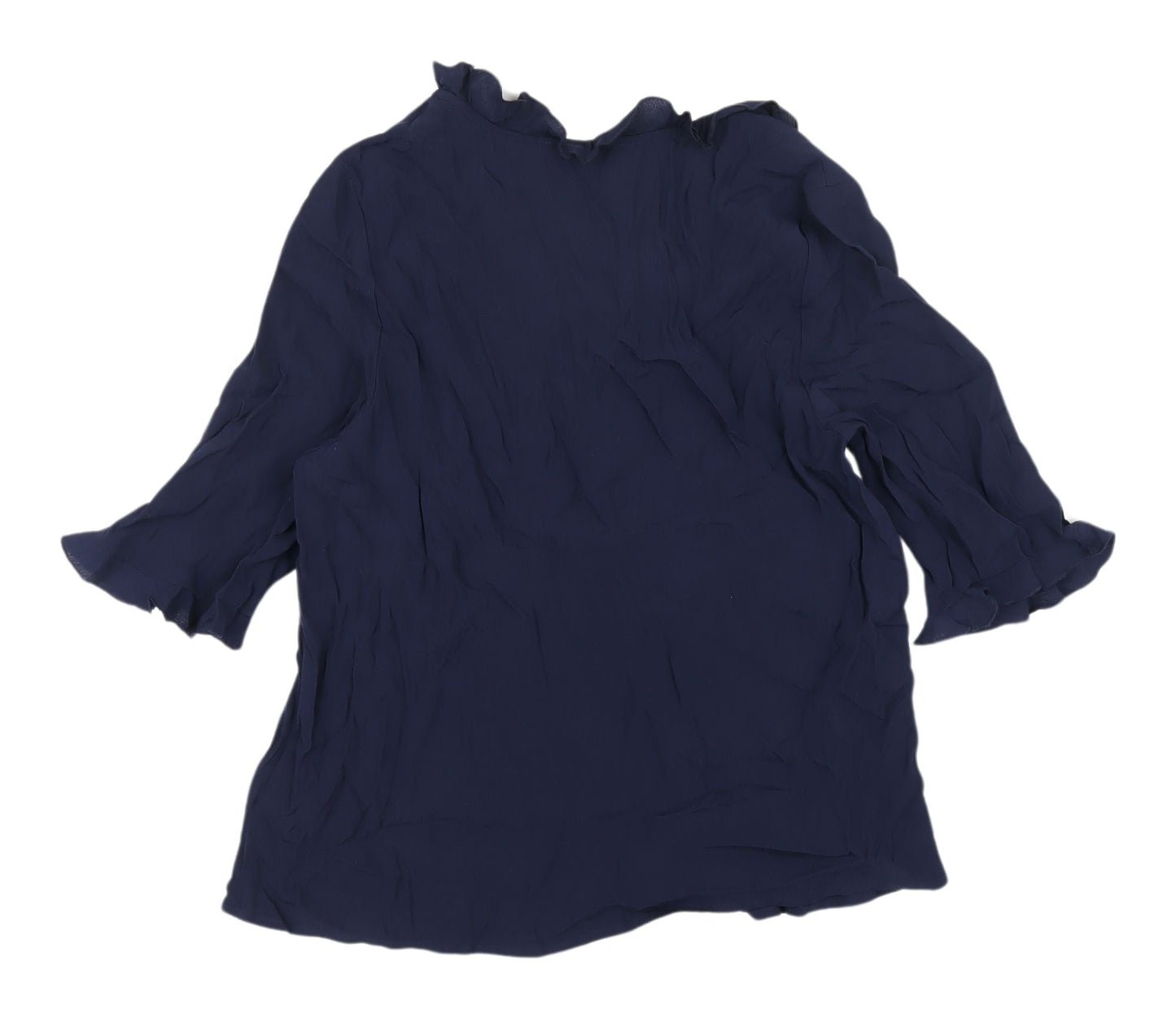 Womens UK Size 8 Marks and Spencer Blue  Blouse