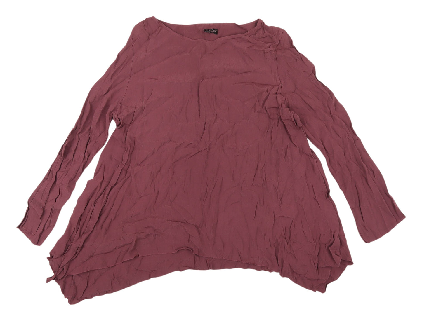 Womens UK Size M Phase Eight Purple Tunic Blouse