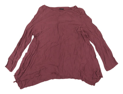 Womens UK Size M Phase Eight Purple Tunic Blouse