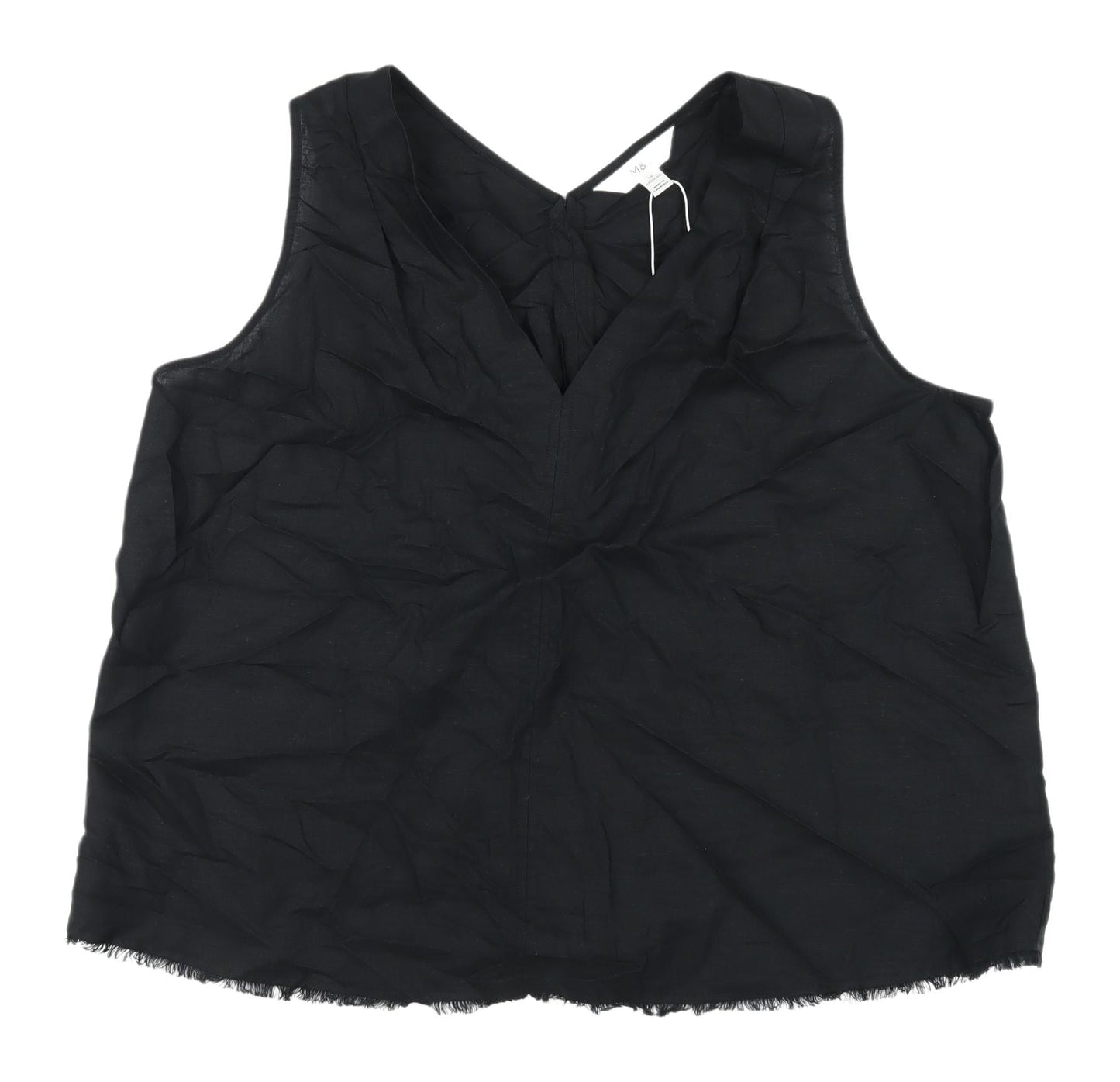 Womens UK Size 18 Marks and Spencer Black  Tank