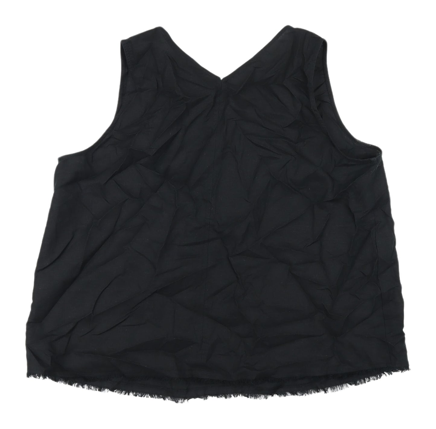 Womens UK Size 18 Marks and Spencer Black  Tank