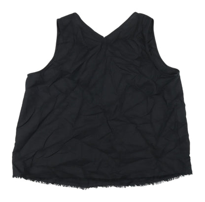 Womens UK Size 18 Marks and Spencer Black  Tank