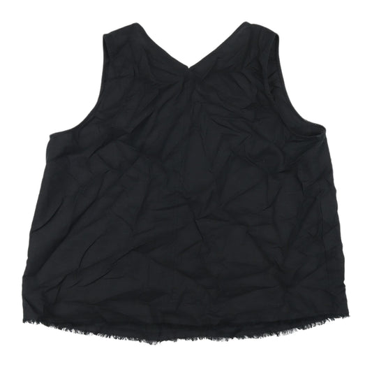 Womens UK Size 18 Marks and Spencer Black  Tank