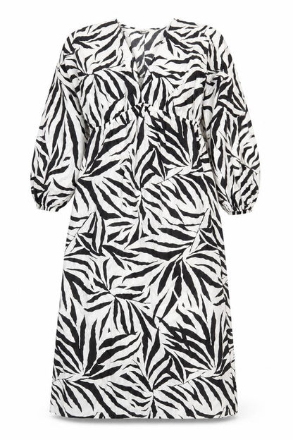 Marks and Spencer Women’s Zebra Print Shift Dress - Size 10