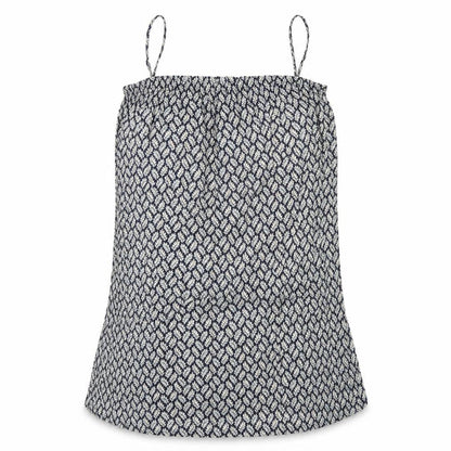 H&M Women's Blue Floral A-Line Dress Size 12