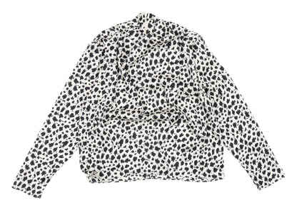 Womens UK Size S Zara White Basic Blouse