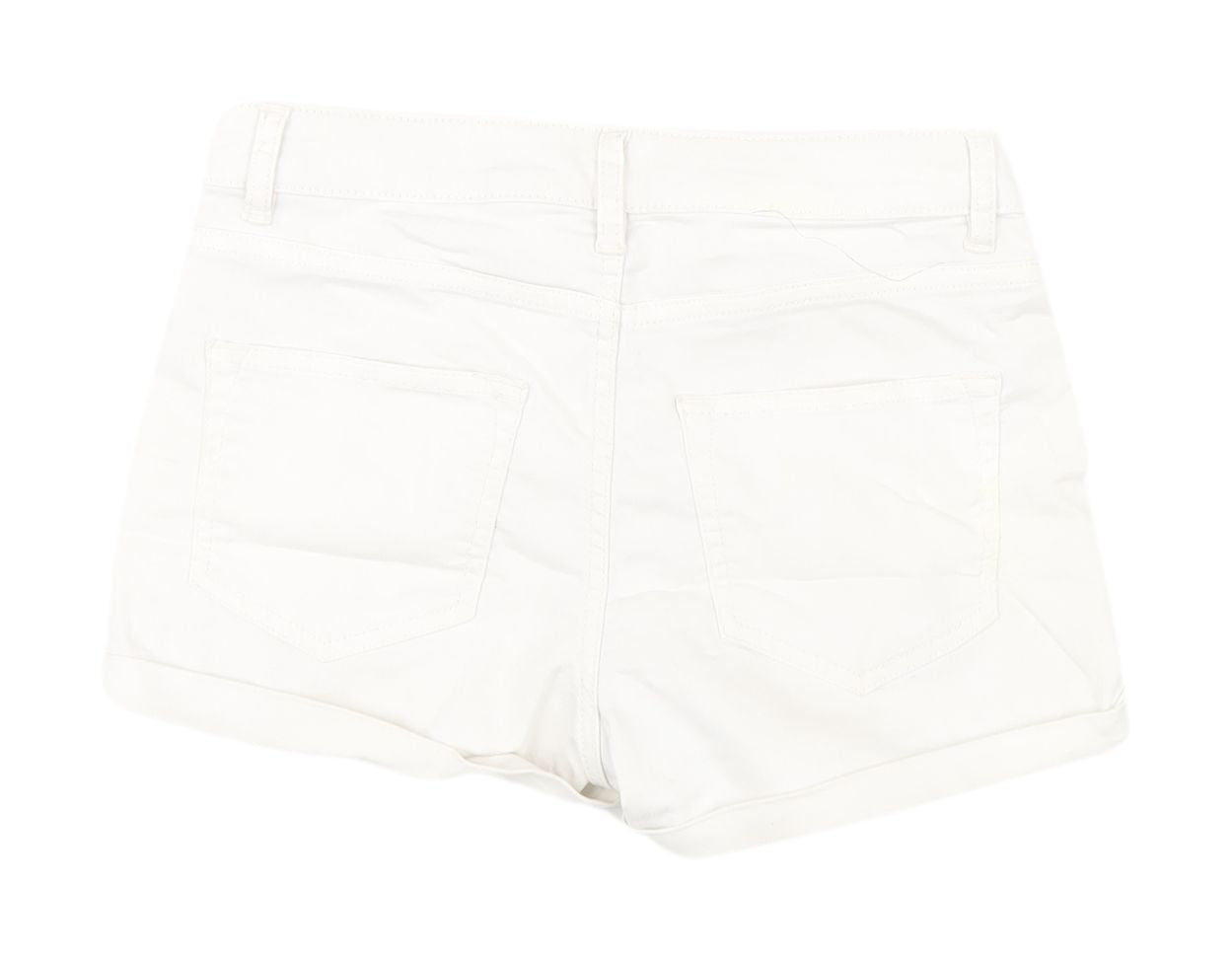 H&M Women’s White Chino Shorts, Size 6