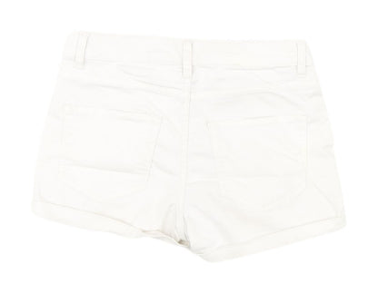 H&M Women’s White Chino Shorts, Size 6