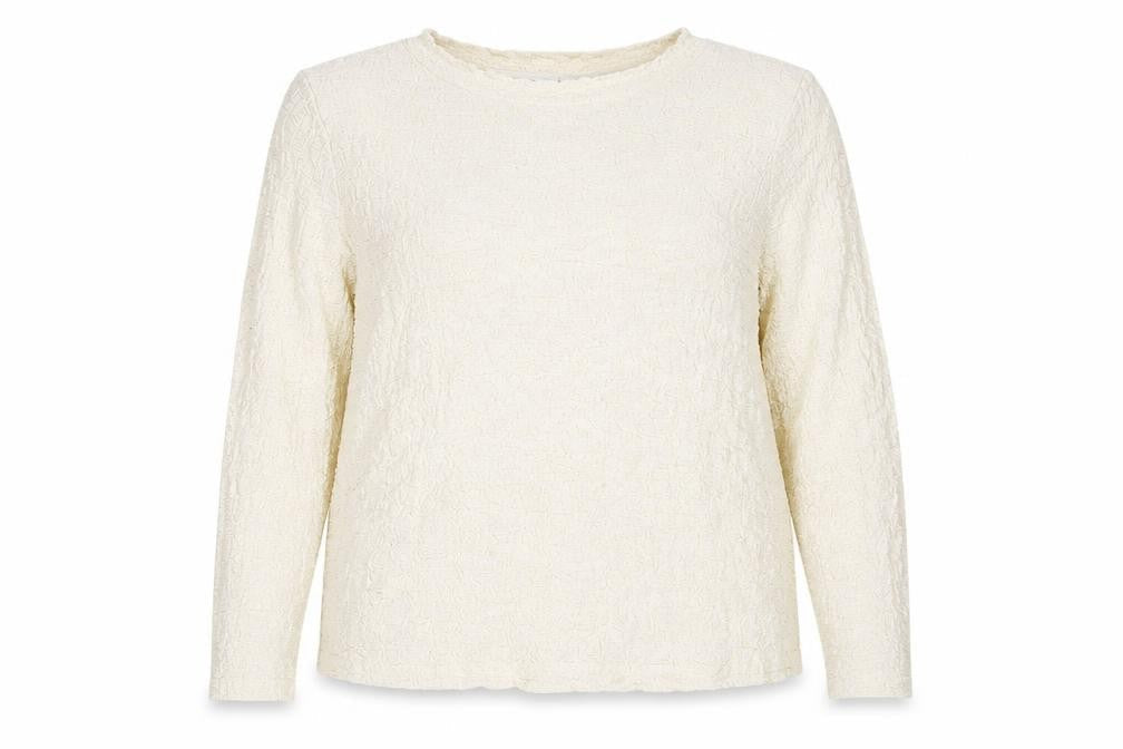 Womens UK Size 20 Marks and Spencer Ivory Basic Blouse