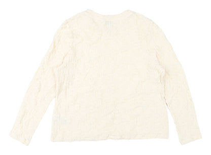Womens UK Size 20 Marks and Spencer Ivory Basic Blouse