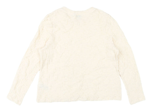 Womens UK Size 20 Marks and Spencer Ivory Basic Blouse