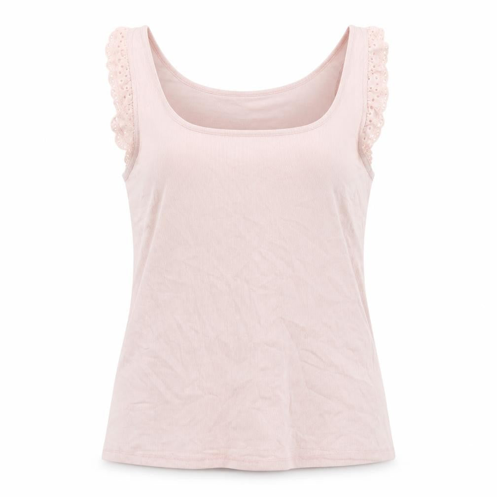 Womens UK Size XL Marks and Spencer Pink Basic Tank