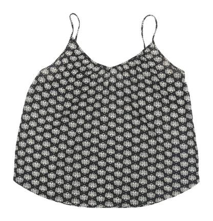 Womens UK Size L H&M Black Camisole Tank