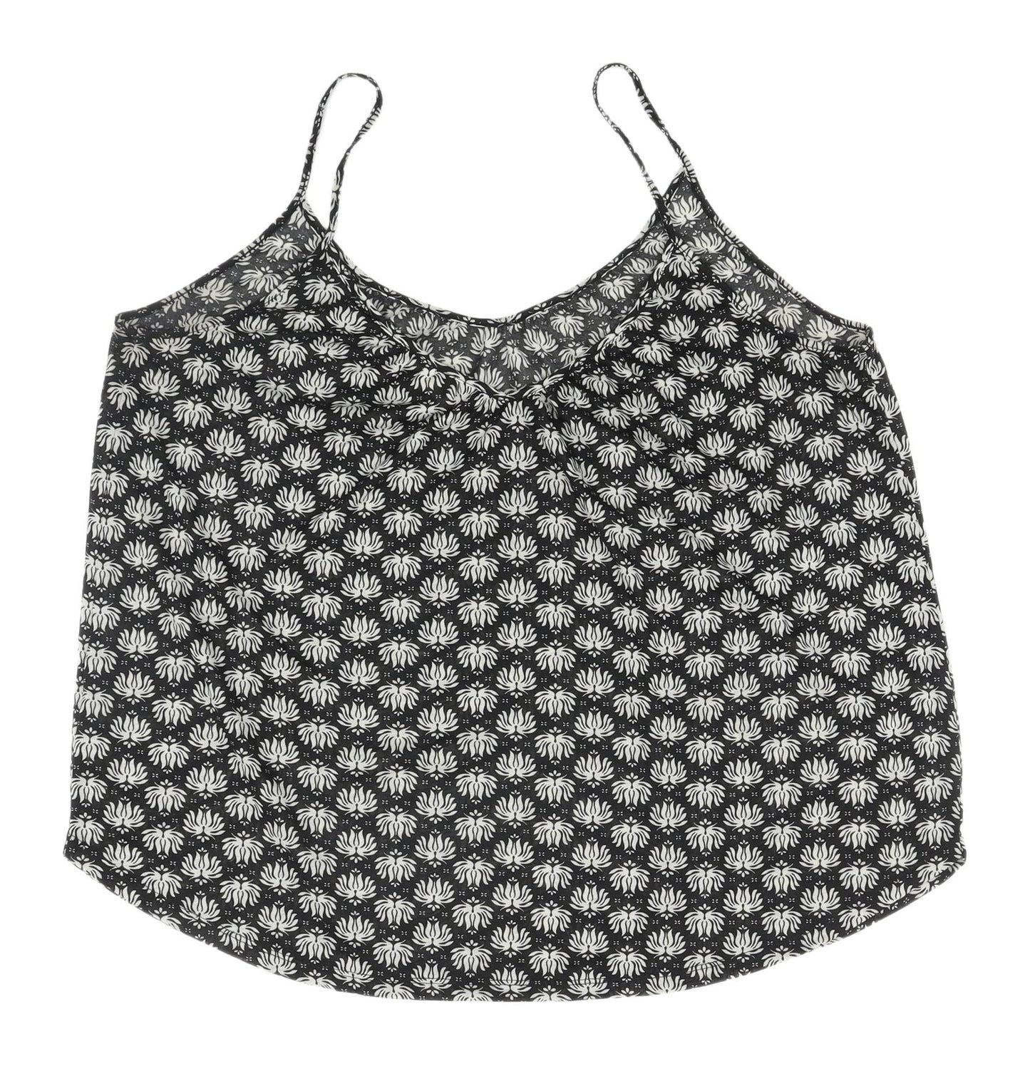 Womens UK Size L H&M Black Camisole Tank