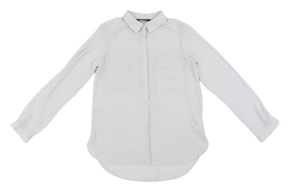 Dorothy Perkins Women's White Button-Up Shirt UK 6