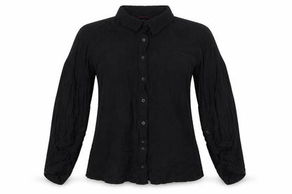 Womens UK Size 12 Misspap Black  Button-Up
