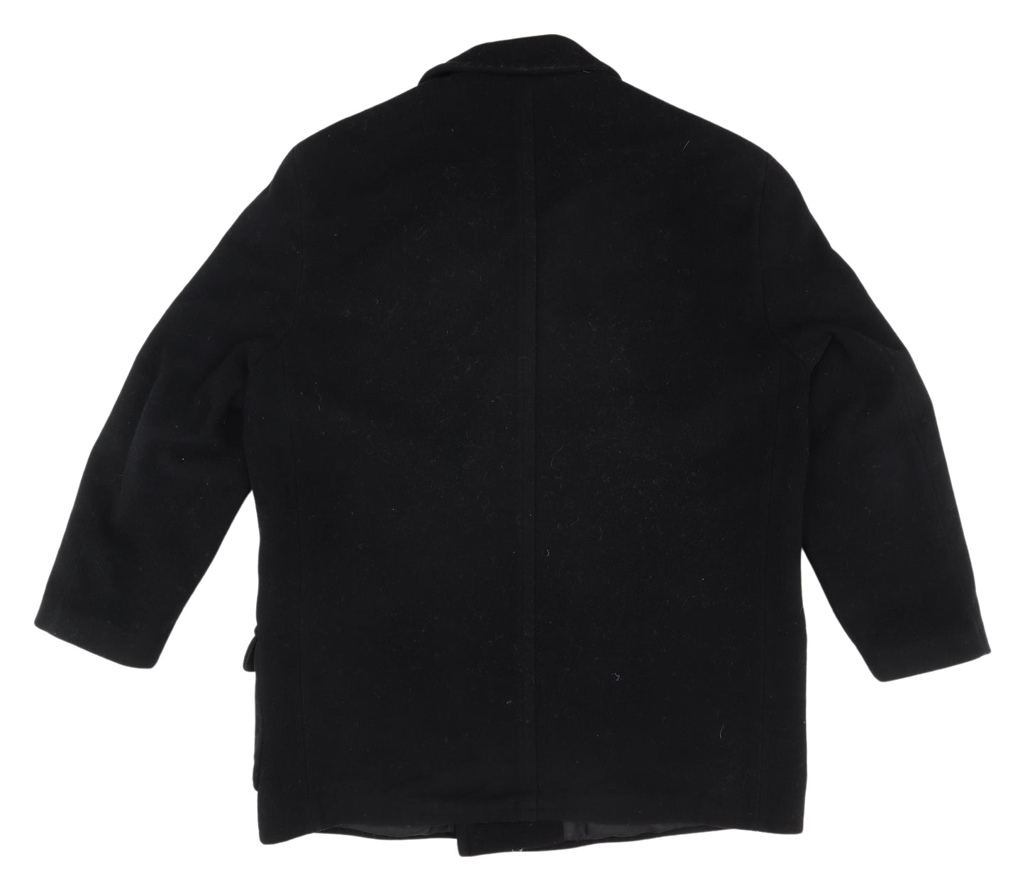 Unisex Adults UK Size 32 Canda Black Pea Coat