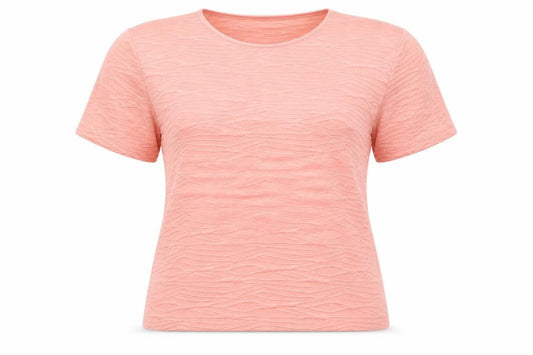 Womens UK Size 10 Honor Millburn Pink Basic T-Shirt