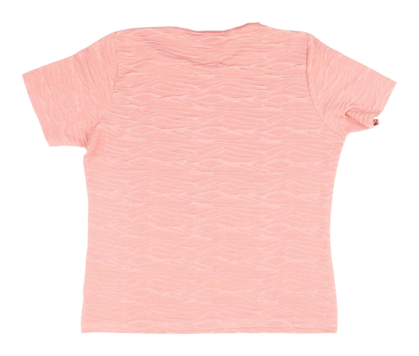 Womens UK Size 10 Honor Millburn Pink Basic T-Shirt