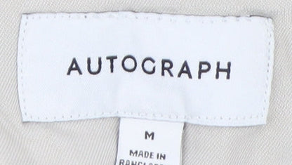 Autograph Beige Button-Up Shirt M Unisex Comfortable