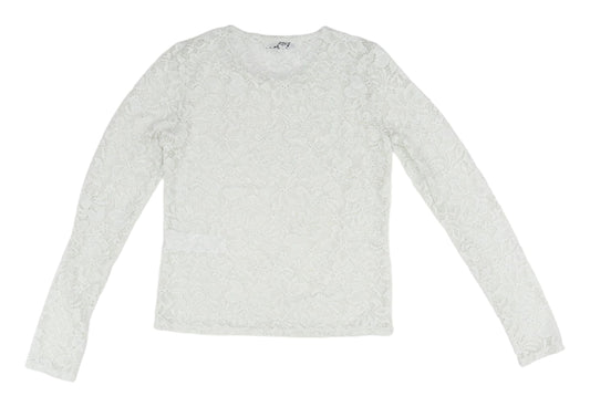 Womens UK Size S Hollister White  Blouse