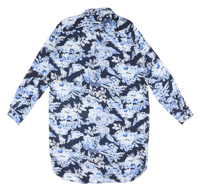 VILA Women's L Floral Shirt Dress - Multicoloured