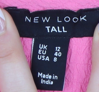 New Look Pink Women's Tall Dress Size 12