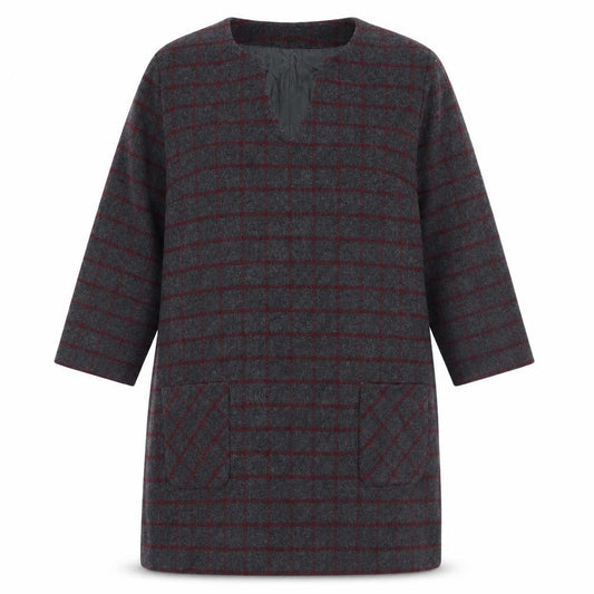 East Women's Multicoloured Check Shift Dress Size 16