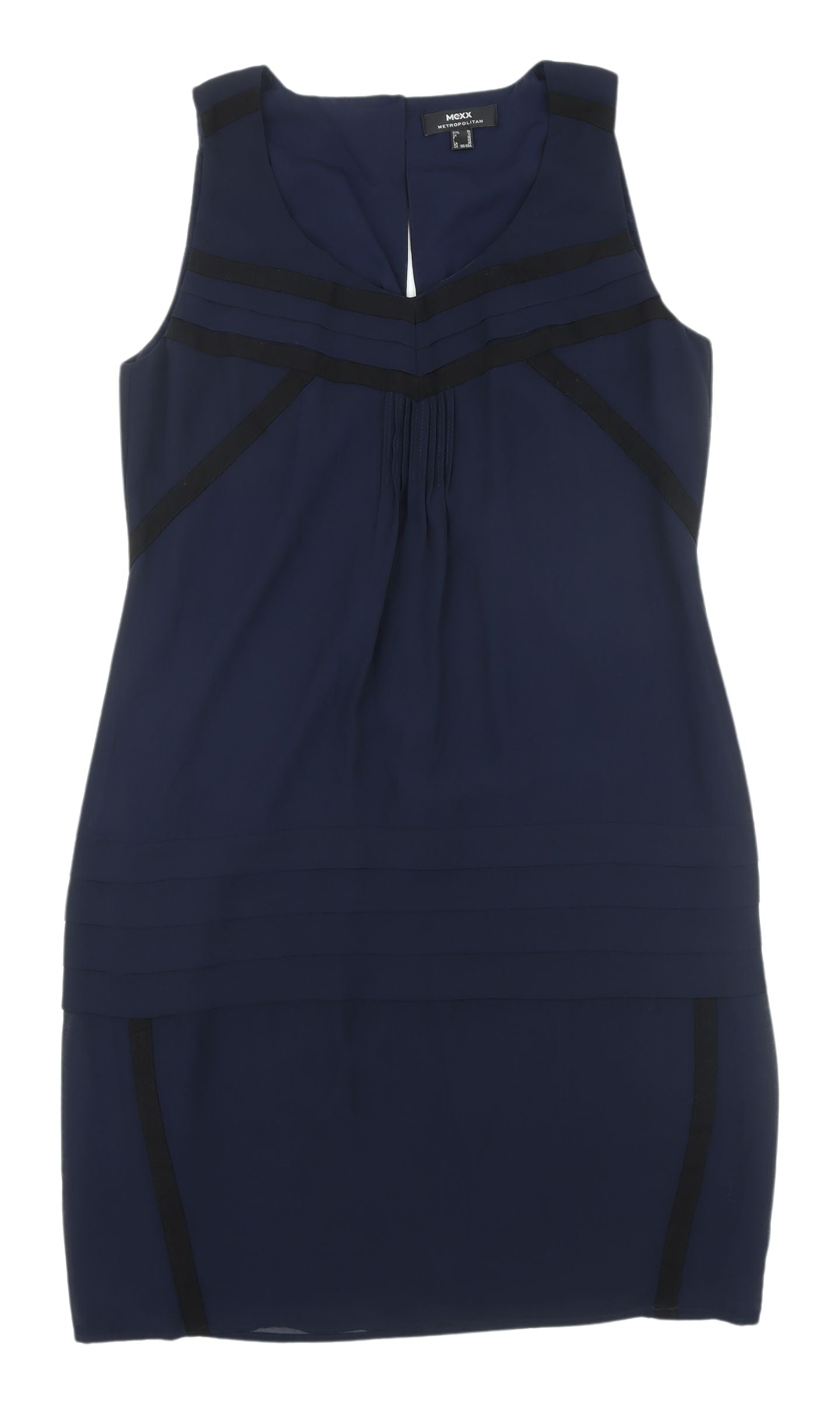 Mexx Women's Blue Sleeveless Dress UK 10