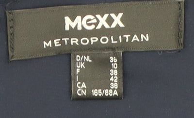 Mexx Women's Blue Sleeveless Dress UK 10