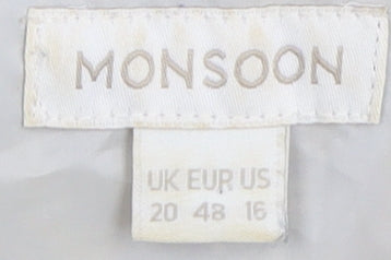 Monsoon Women's Ivory Paisley Sleeveless Shift Dress